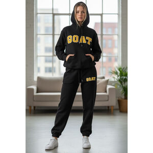 The GOAT by Sneak Gallery hoodie & jogger set Small & Med NWT $198 retail